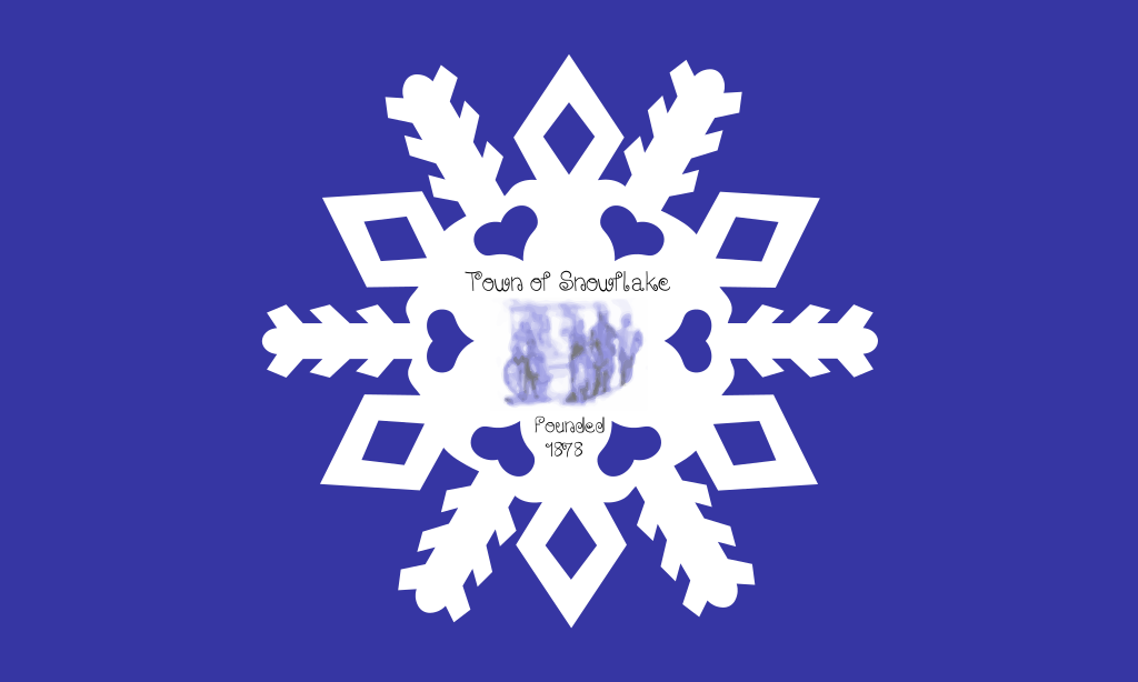 Flag of Snowflake Arizona.svg