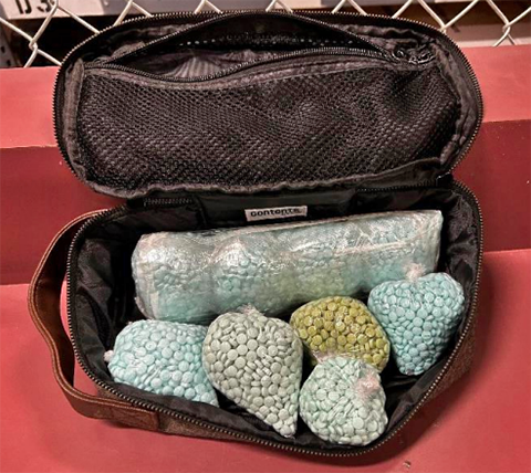 Traffic stop nets approximately 9,360 fentanyl pills.