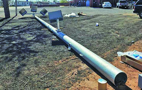 Kids to benefit from new lighting at ballfield