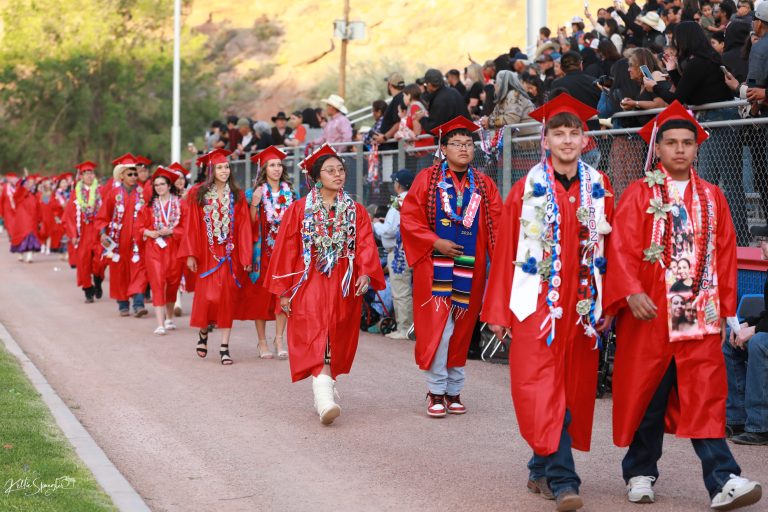 Holbrook High School Class of 2024 made a grand entrance at Roadrunner Stadium on May 24.