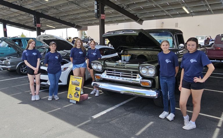 The Joseph City High School cheerleaders (pictured) put on the 2nd Annual Wildcat Roadshow last weekend.