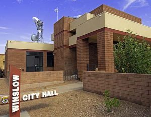 The City of Winslow is getting ready to switch to a new city hall in the renovated Lee Medical Building, located at 108 E. 3rd St. The move is planned sometime in August.