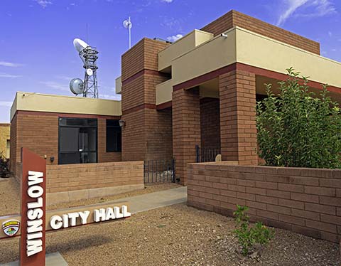The City of Winslow is getting ready to switch to a new city hall in the renovated Lee Medical Building, located at 108 E. 3rd St. The move is planned sometime in August.