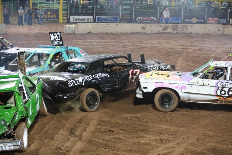 It was quite a mash-up at the demo derby, with competition from throughout the state.