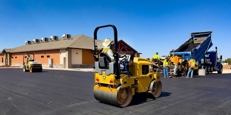 The new parking lot at the Winslow Public Library was under construction last week. The building, located at 523 W. 2nd St., will be over 10,000 square feet and feature a children’s library and area for education-related activities that parents and children may check out and use while at the library. The construction phase of the project is projected to be completed in November, with a phased opening after that.