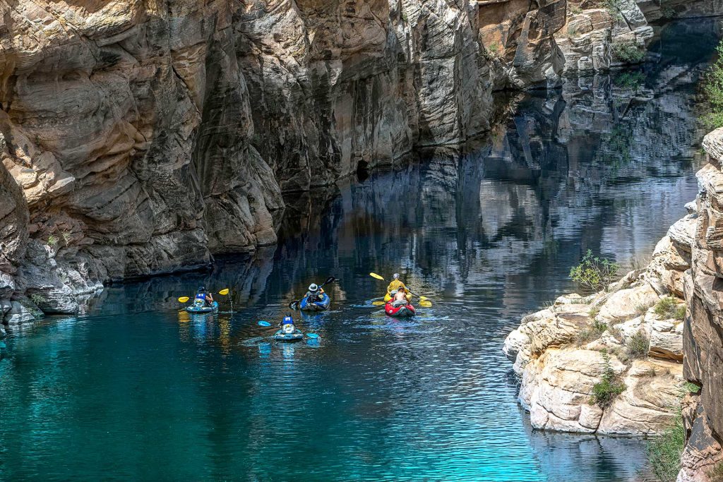 Photo from The Tribune photo files / Clear Creek is a beautiful recreational area enjoyed by many, but issues have arisen that were discussed at the most recent Winslow council meeting.
