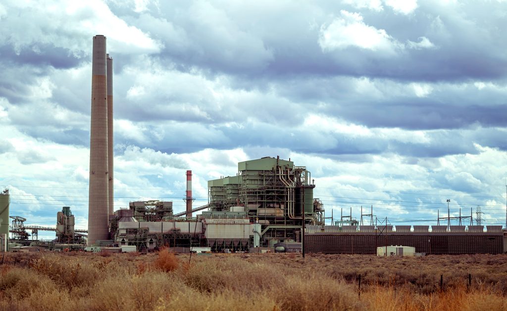Photo from The Tribune archives / Cholla Generating Station in Joseph City (pictured) is scheduled to stop producing coal fired power in April of the coming year. Both Coronado Generating Station in St. Johns operated by Salt River Project and the Springerville Generating Station operated by Tucson Electric Power Plant have plans to also stop producing coal fired power by 2032.