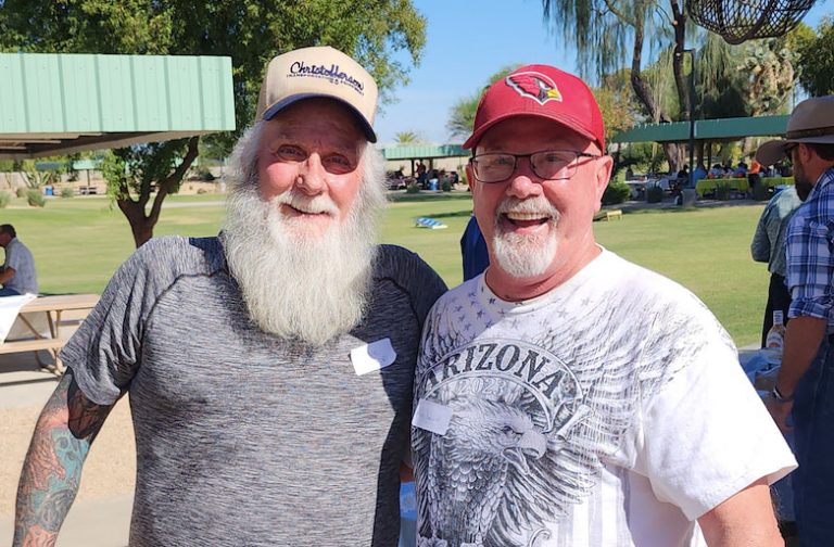 Rene Faucher and Bill Shumway.