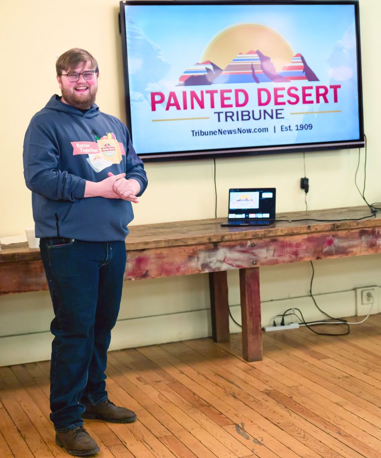 Shawn White, Publisher of the Painted Desert Tribune, speaks to Good Morning Winslow.