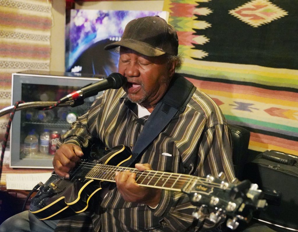 Local blues legend Tommy Dukes (pictured) held a recent practice where the Painted Desert Tribune was invited. To listen to the music from that practice visit the Painted Desert Tribune Facebook page.