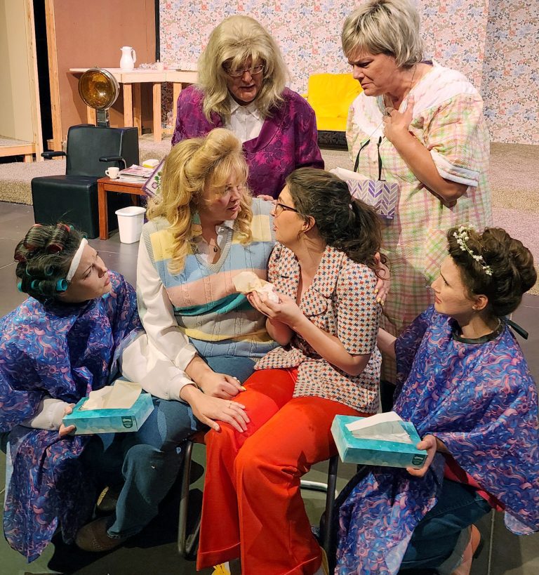 Northland Pioneer College Performing Arts Department is presenting the theatrical classic Steel Magnolias beginning this Friday. The main cast include LauraLyn Scott and Natalie Frie, both of Taylor, Jacque Myrann of Linden, Charis Johnson of Taylor, Ashleigh Johnston of Snowflake and Diane Roosma of Linden.