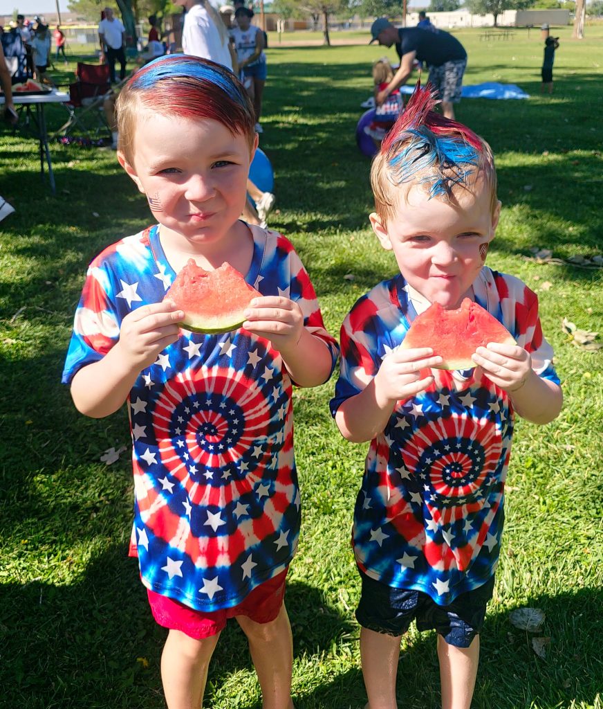 Local communities celebrated Independence Day with colorful kids’ parades and games, bringing together families and friends for a celebration of freedom and patriotism.