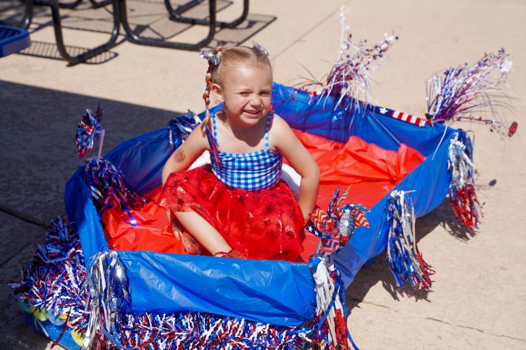 With stars, stripes, and plenty of spirit, Aurelia Gonzales took home the award for Most Patriotic.