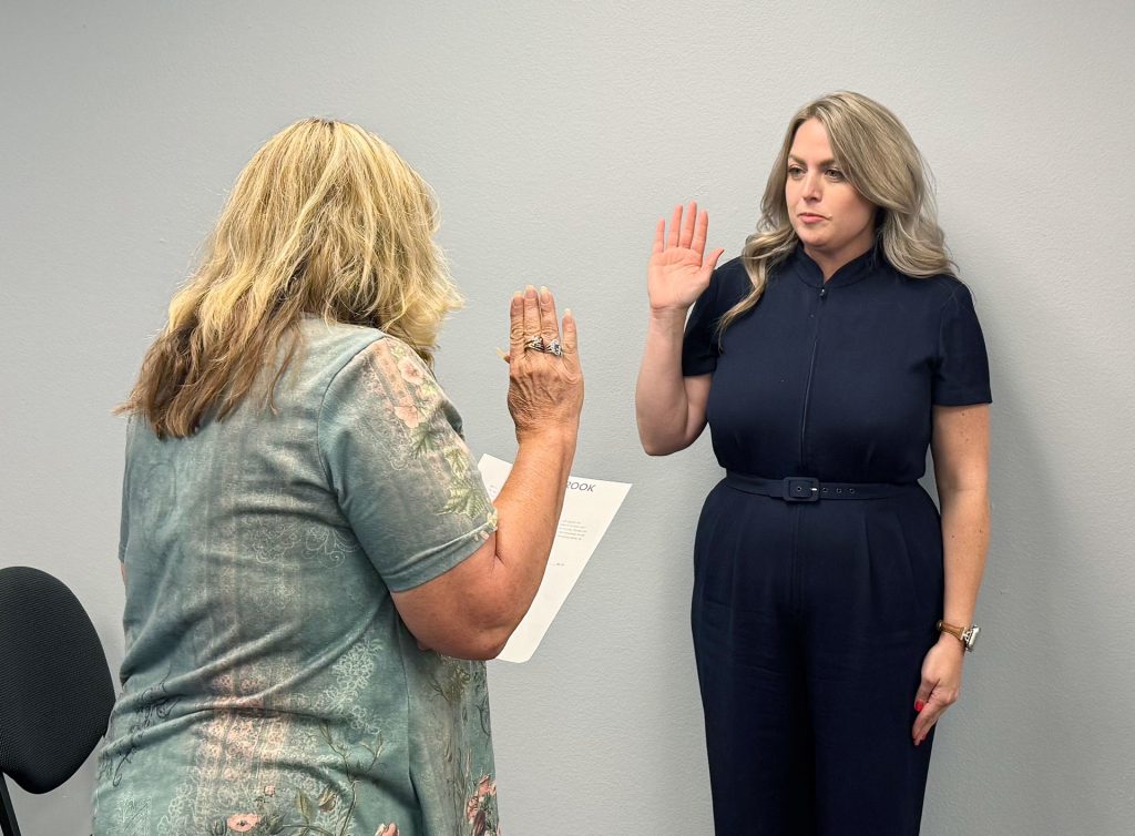 Roxanne Pergeson was appointed to the Holbrook City Council last week to fill the spot recently vacated by councilmember Tammy Wood.