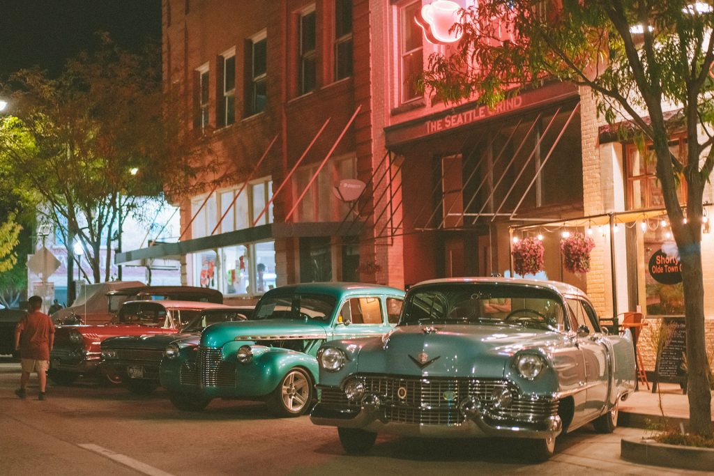 A line of classic, custom and one-of-a-kind vehicles took over several blocks in downtown Winslow during the 30th Annual Just Cruis’n Car Show. The two-day event drew hundreds of visitors and more than 250 entries, making it the largest show yet and filling downtown with endless color, creativity and horsepower.