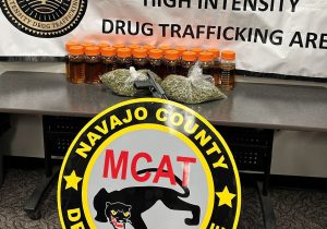 MCAT officers find a large quantity of illegal drugs after K-9 Jax was alerted to the vehicle during a traffic stop.