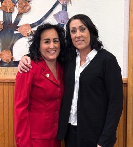 Navajo County Clerk of the Board Melissa Buckley (left) has retired after 29 years of service to the county. Taking her place will be Leah Thomas (right), who has served the county administration for many years.