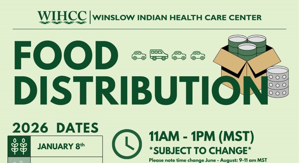 Poster for WIHCC Food Distribution