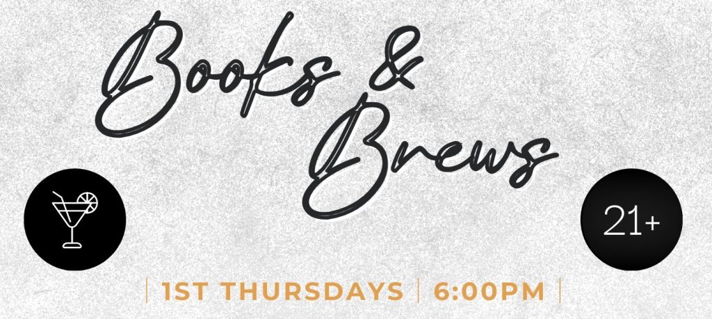 Poster for Books & Brews