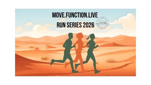 Poster for MoveFunctionLive Run Series 2026