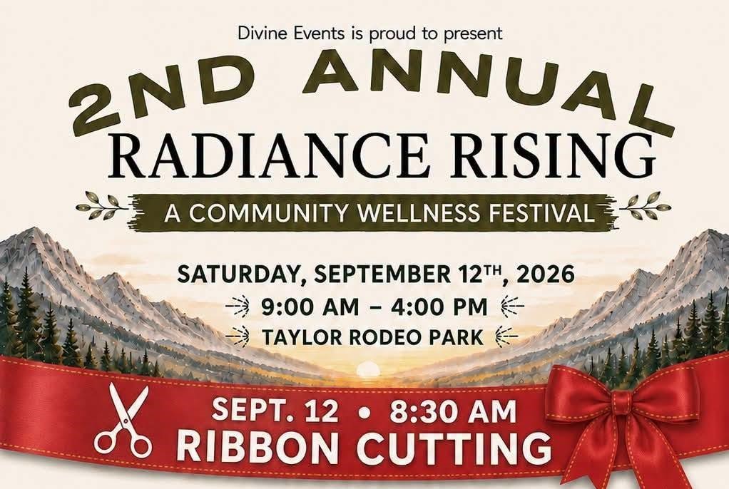 Poster for Radiance Rising Wellness Festival