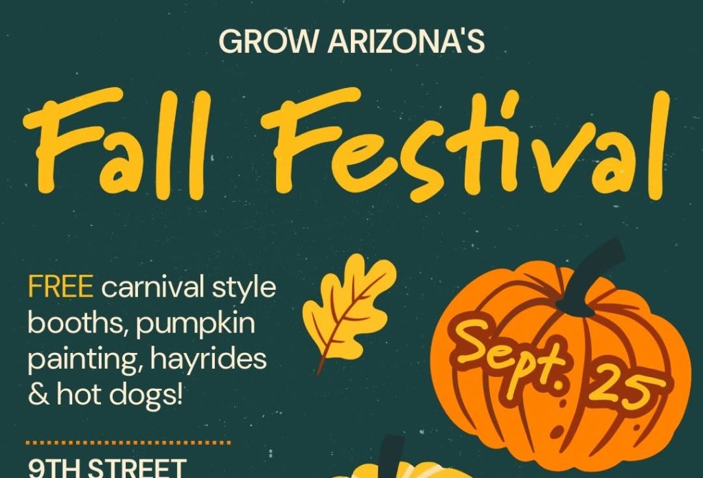 Poster for Grow Arizona’s Fall Festival