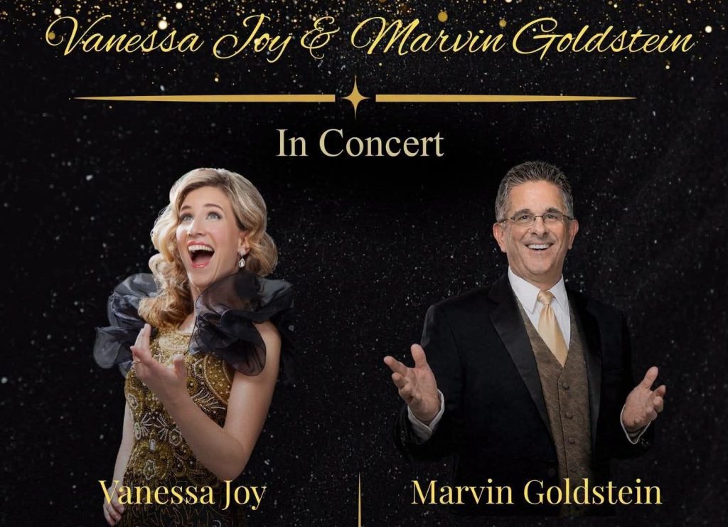Poster for Vanessa Joy & Marvin Goldstein Concert