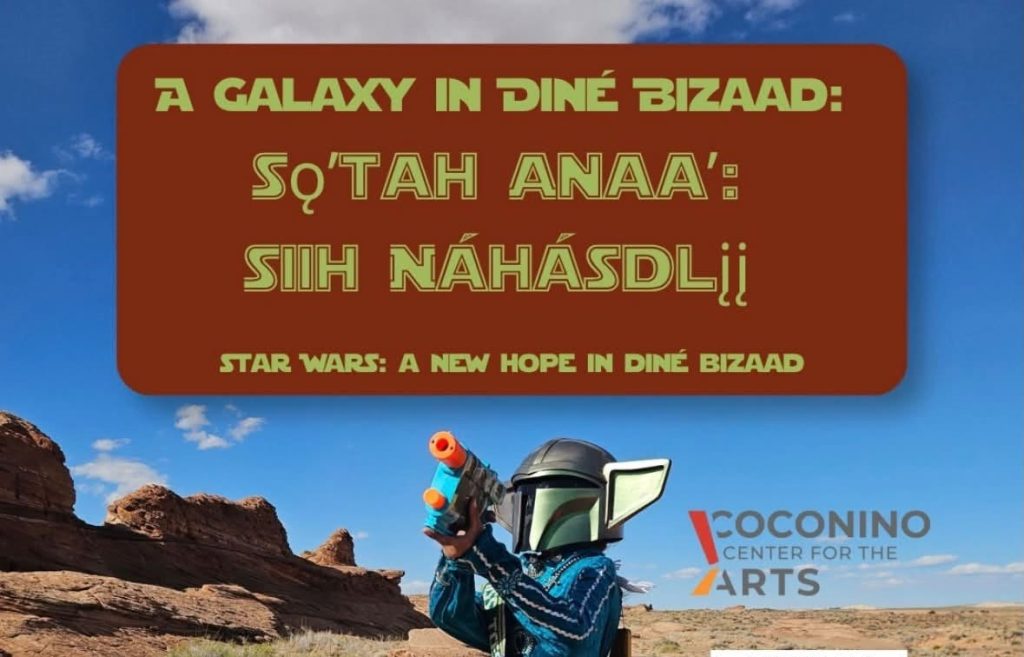 Poster for Star Wars A New Hope Diné Bizaad Screening