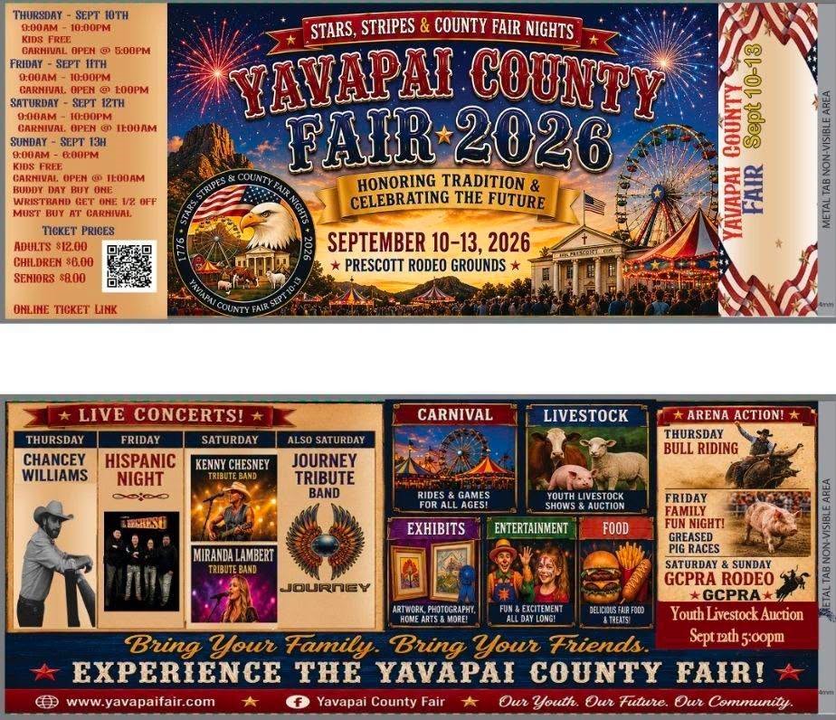 Poster for Stars, Stripes & County Fair Nights