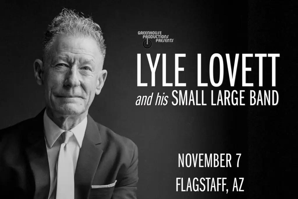 Poster for An Evening with Lyle Lovett