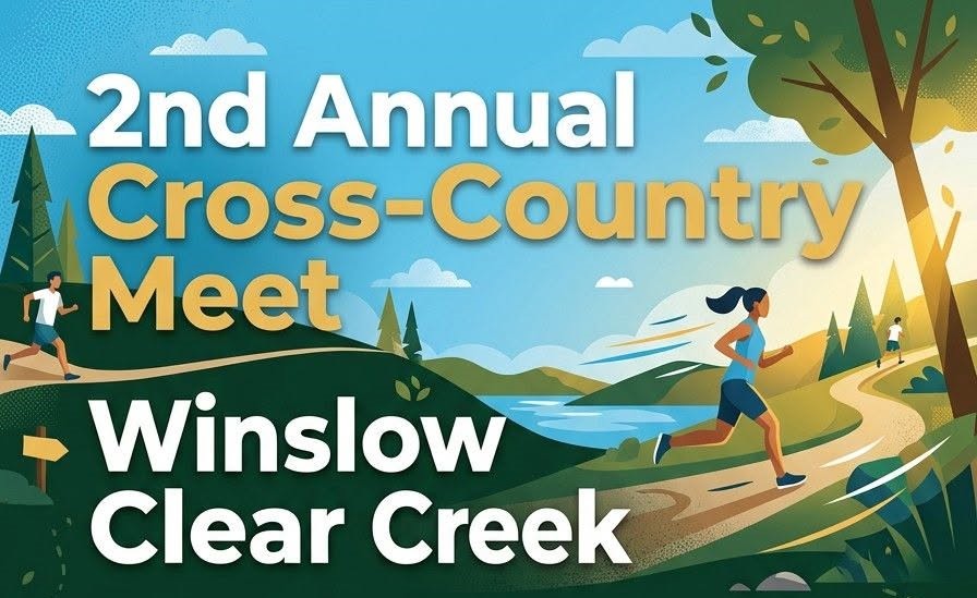Poster for 2nd Annual Cross-Country Meet