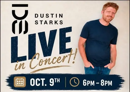Poster for Dustin Starks Live in Concert
