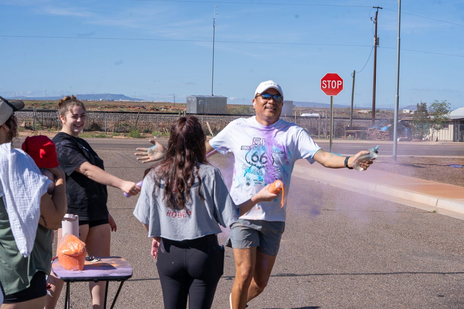 Snow Running Way Color Run – Painted Desert Tribune