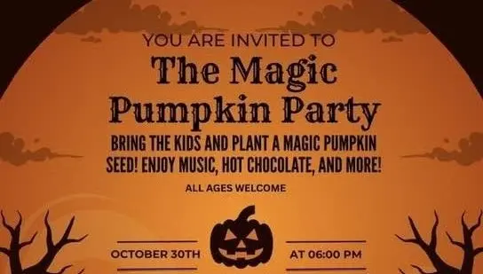 Poster for The Magic Pumpkin Party