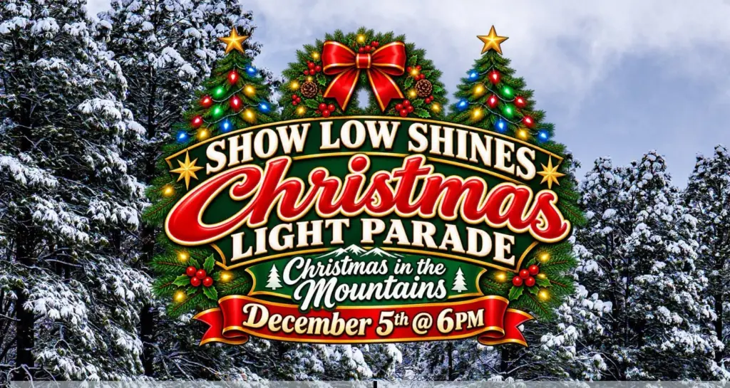Poster for Show Low Shines Christmas Light Parade
