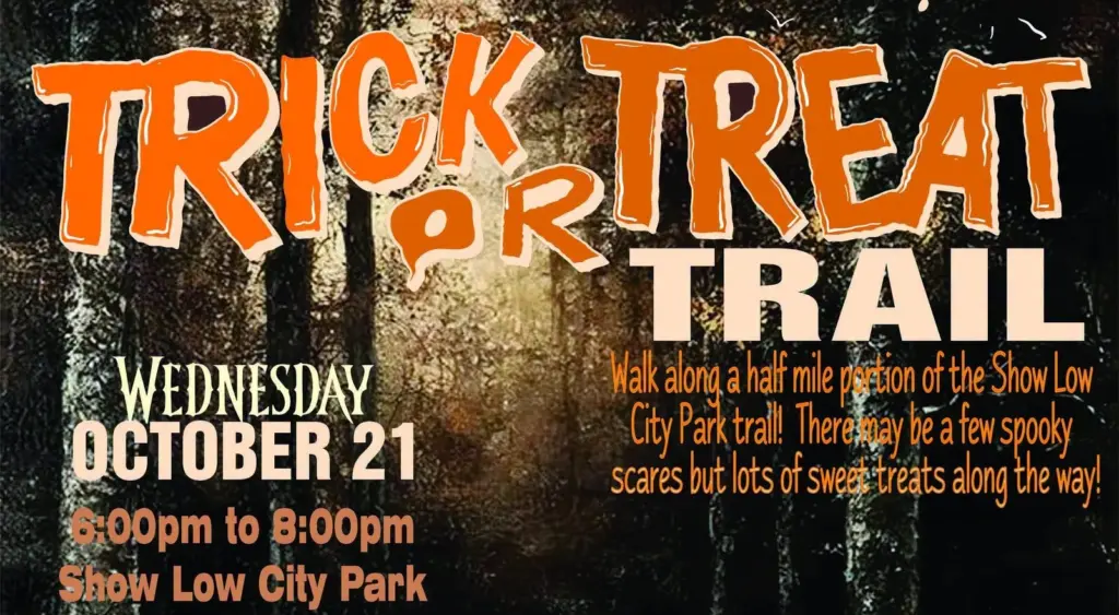 Poster for Trick or Treat Trail