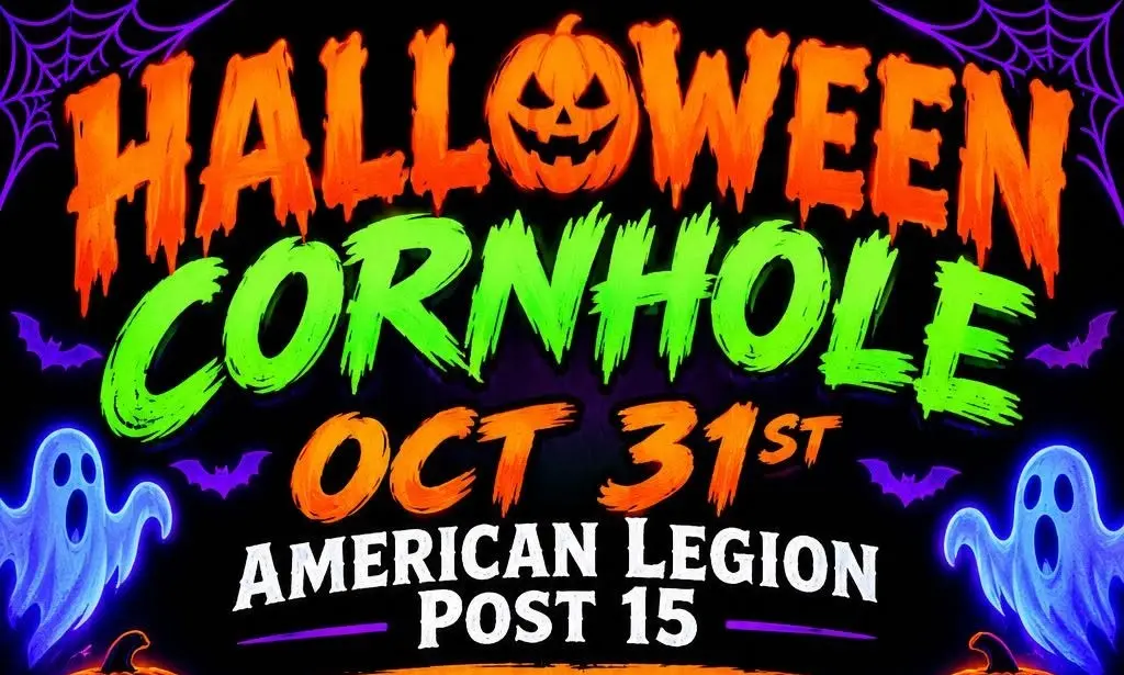 Poster for Halloween Cornhole