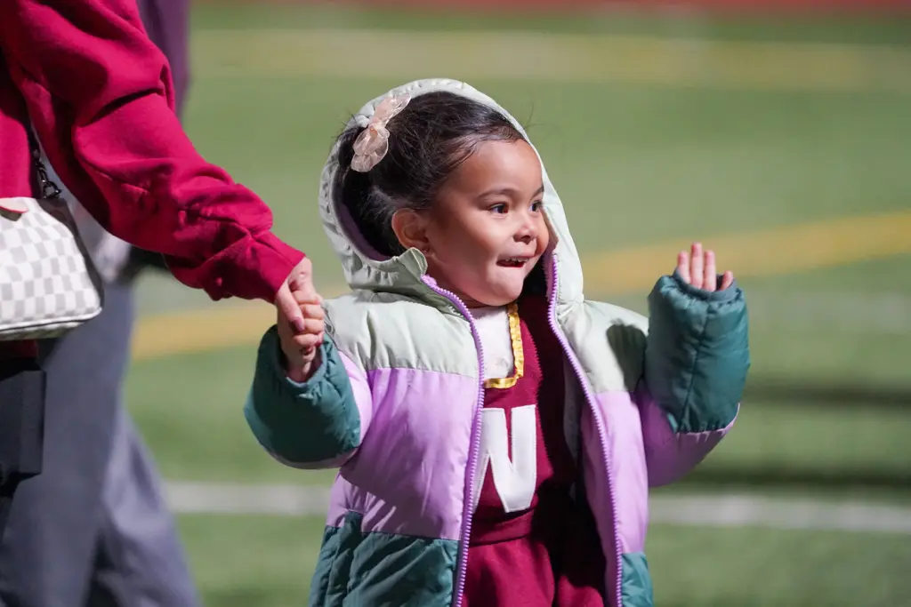 Photo by Shawn White Gianna Morgan (pictured) served as a crown bearer for the coronation. Tres Avelar was also a crown bearer.
