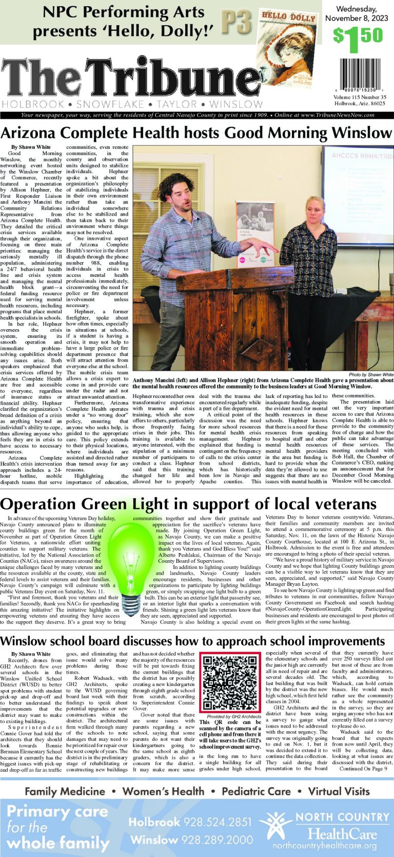 Page 1, Tuesday, November 7, 2023