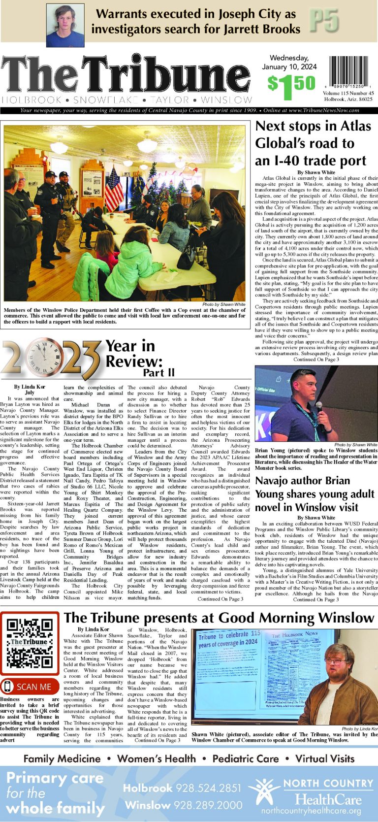 Page 1, Tuesday, January 9, 2024