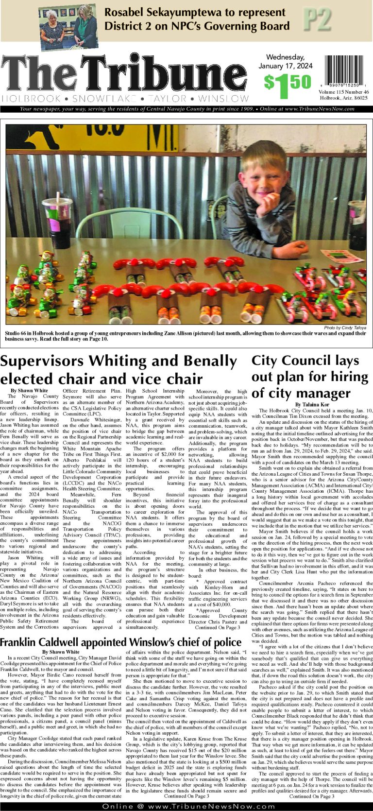 Page 1, Tuesday, January 16, 2024