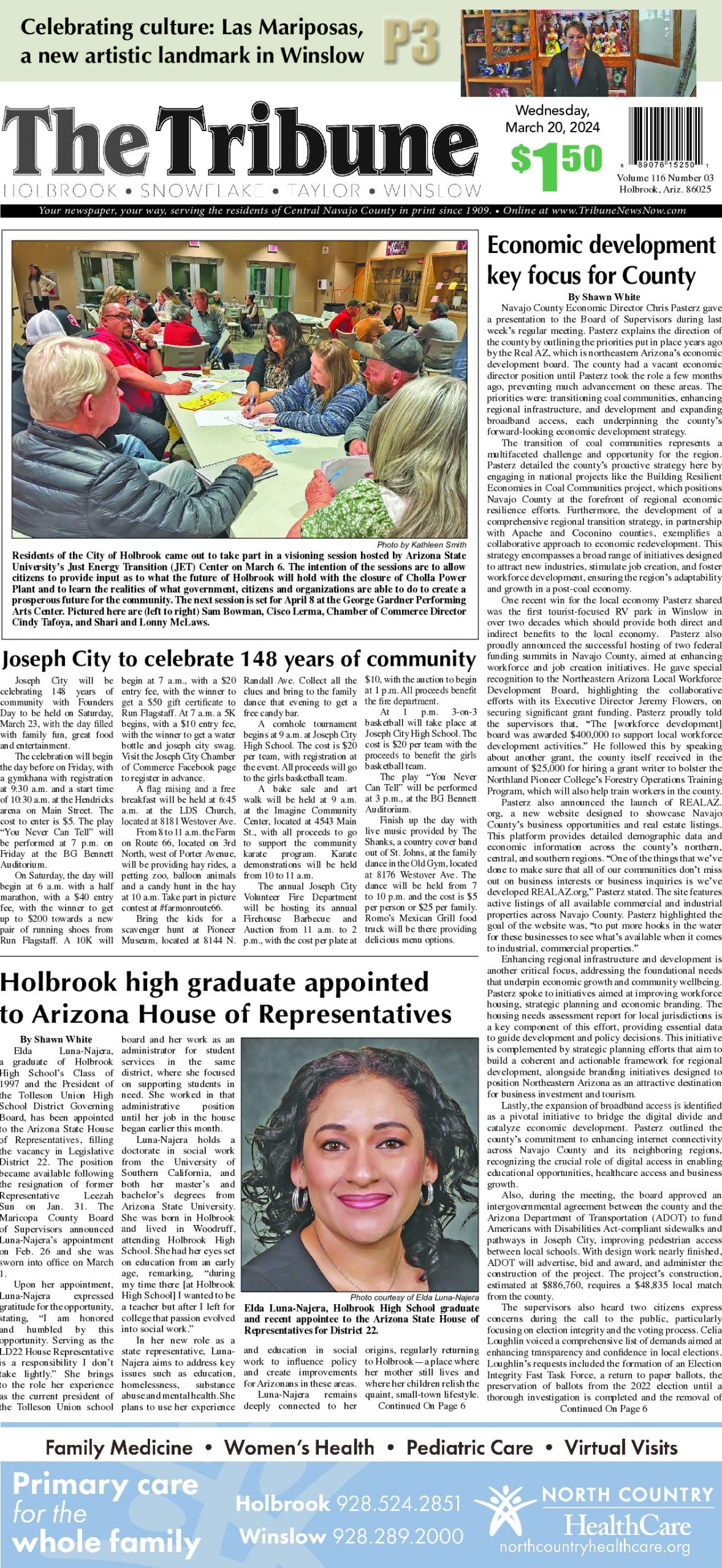 Page 1 of the March 20, 2024 edition