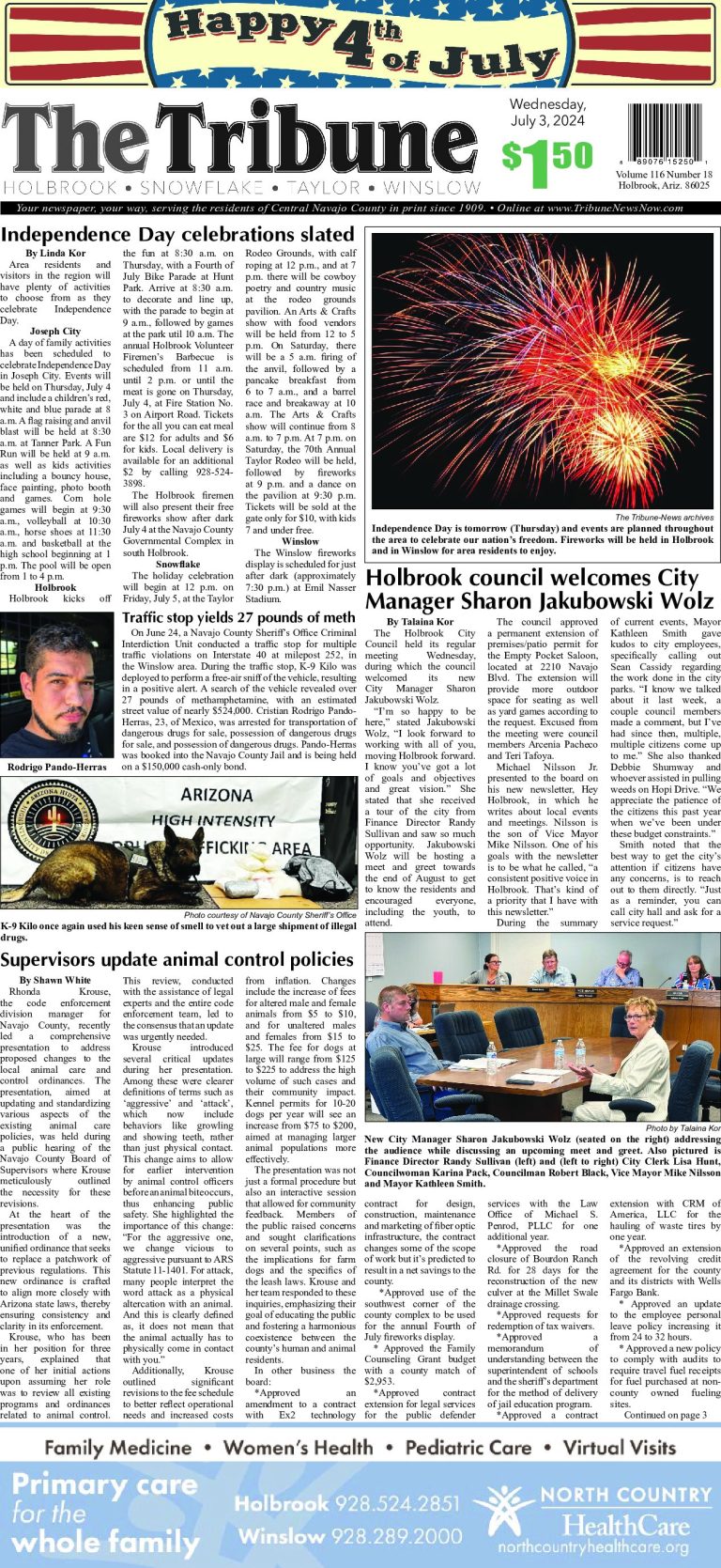 Page 1, Tuesday, July 2, 2024