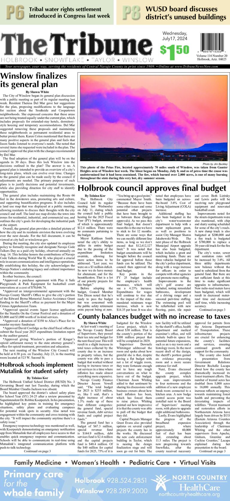Page 1, Tuesday, July 16, 2024