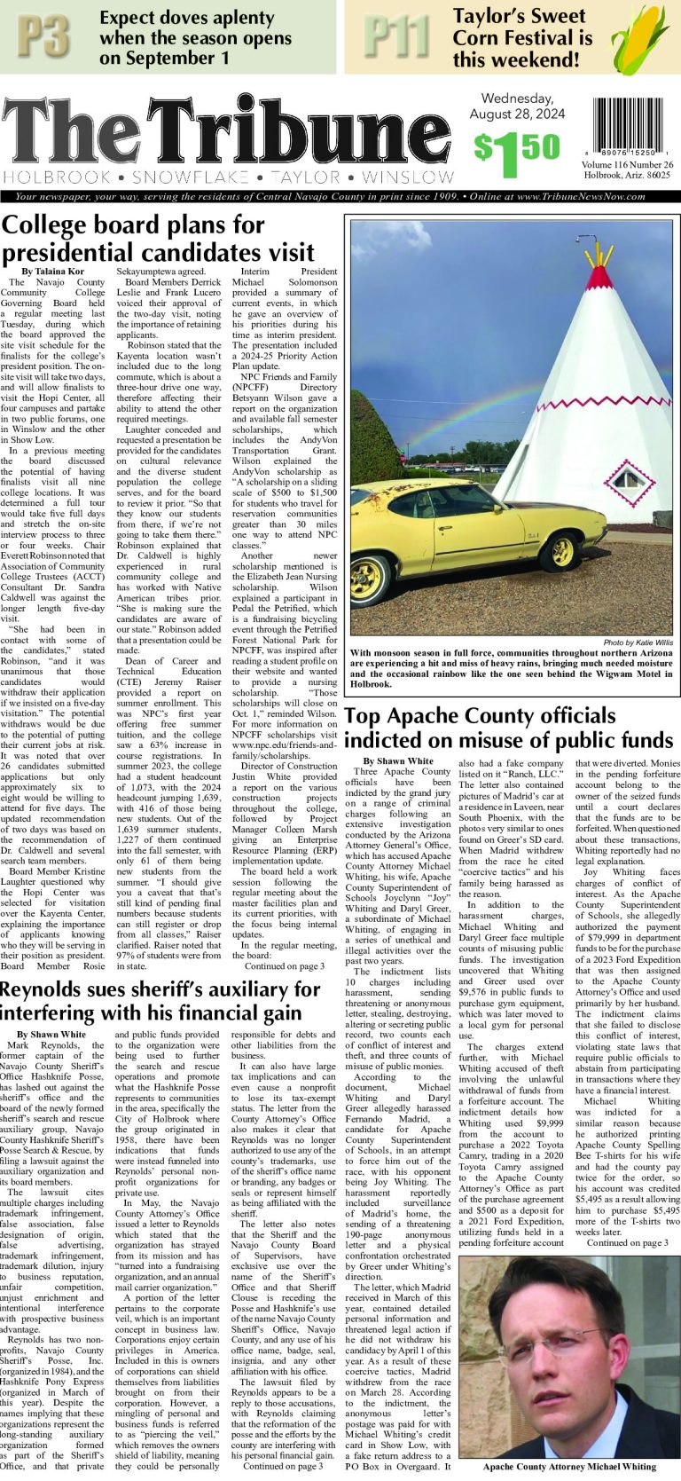 Page 1, Tuesday, August 27, 2024