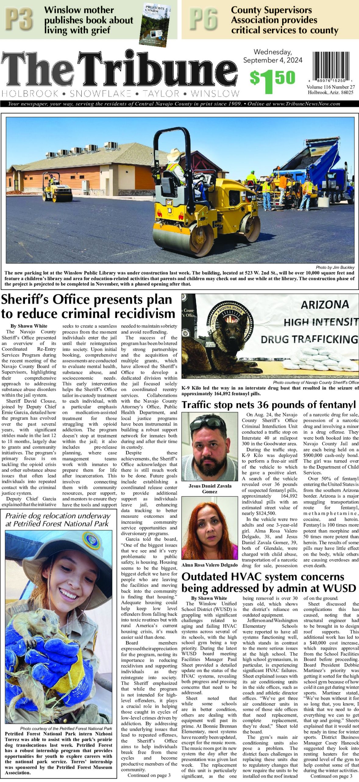 Page 1 of the September 4, 2024 edition