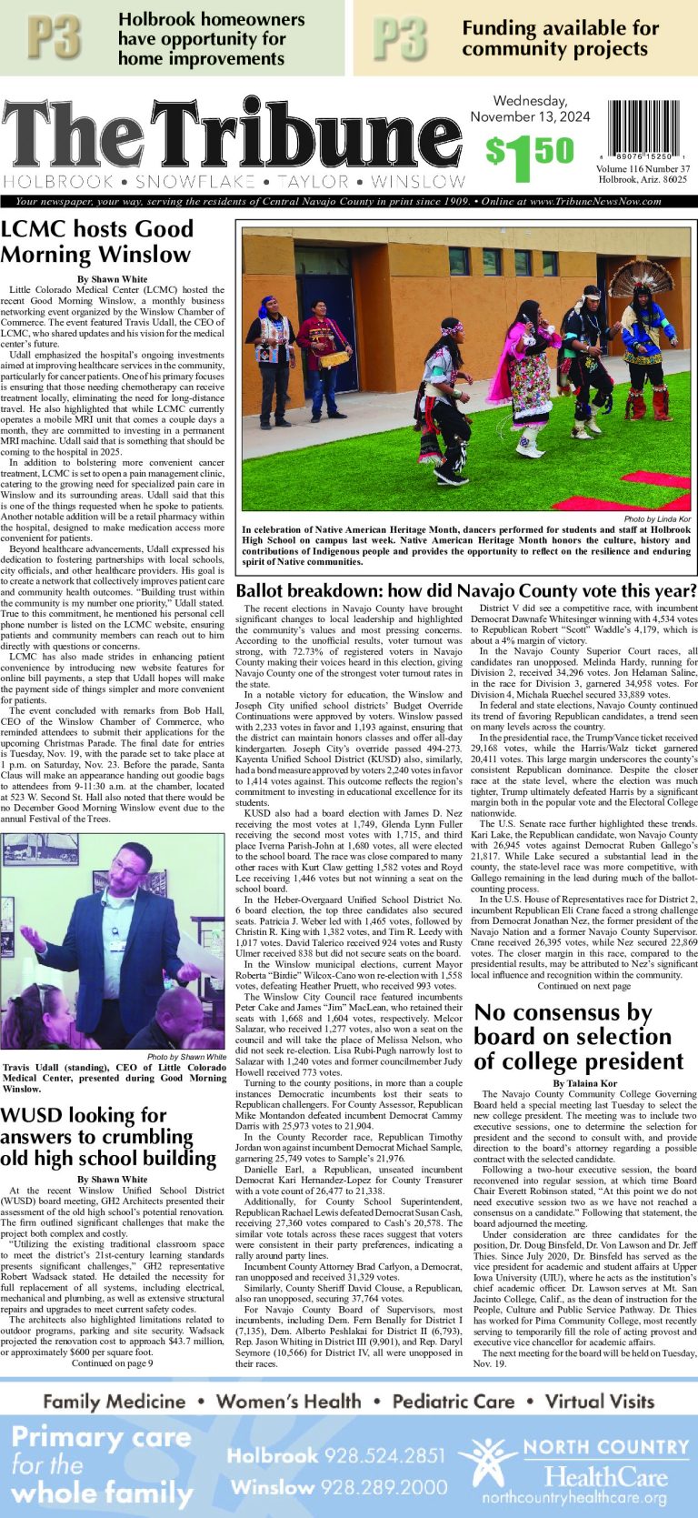 Page 1, Tuesday, November 12, 2024