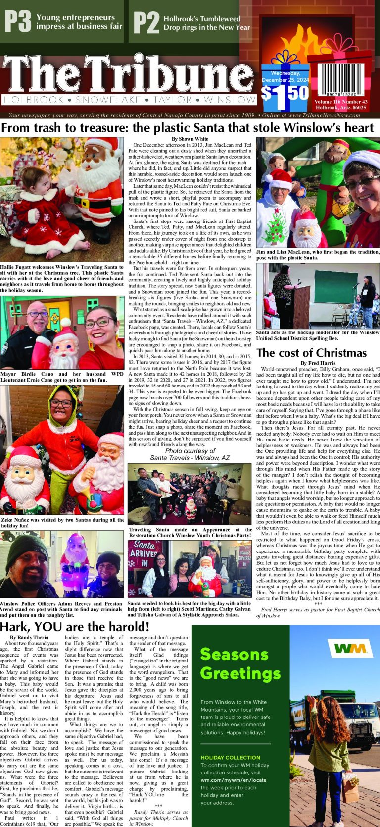 Page 1, Tuesday, December 24, 2024