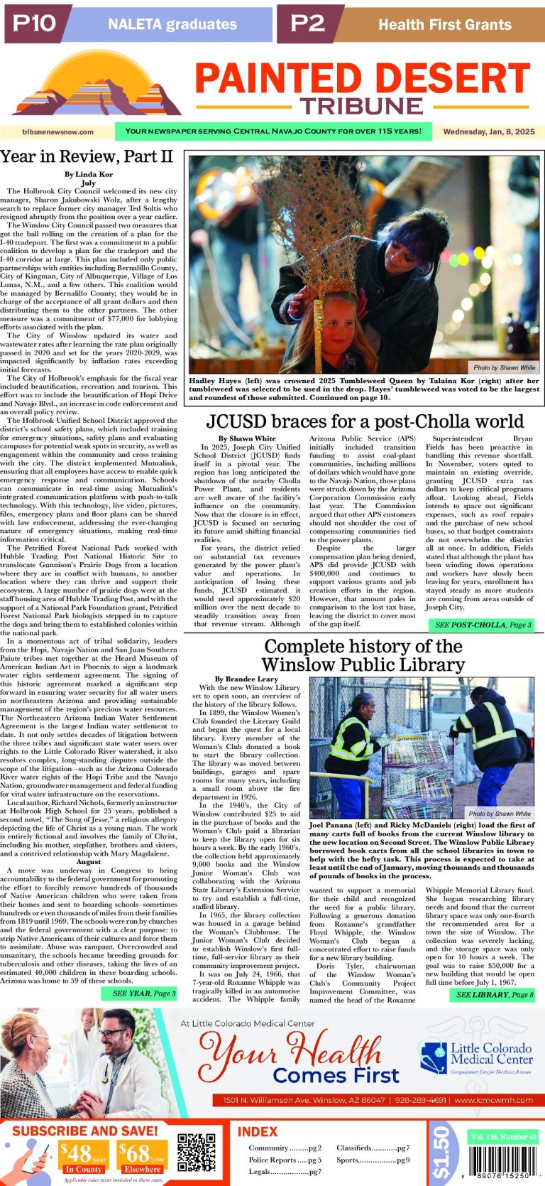 Page 1, Tuesday, January 7, 2025