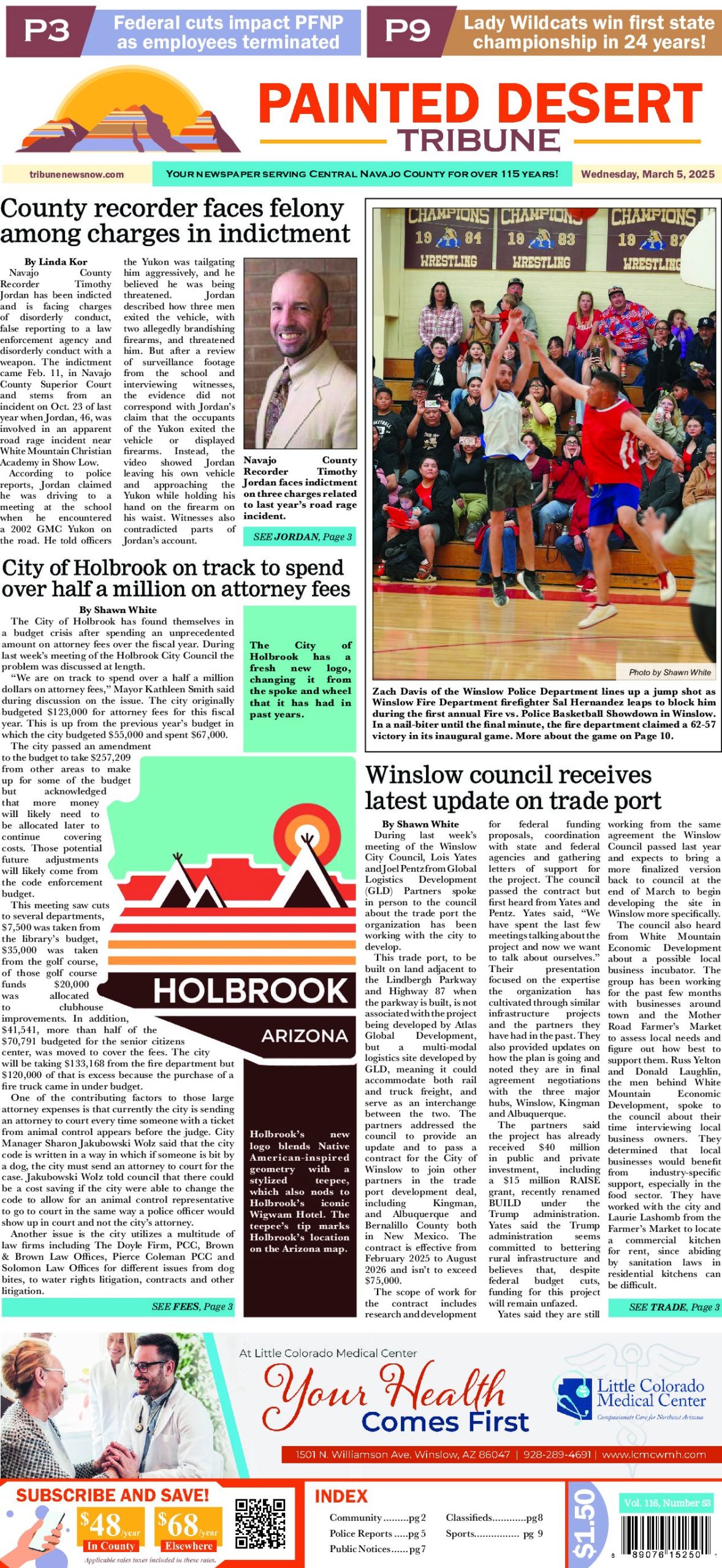 Page 1 of the March 5, 2025 edition